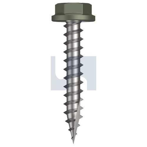 Type 17 Flanged Hex - TMAW4FH1012030 - Pack 1000 - Mangrove - Cl4
