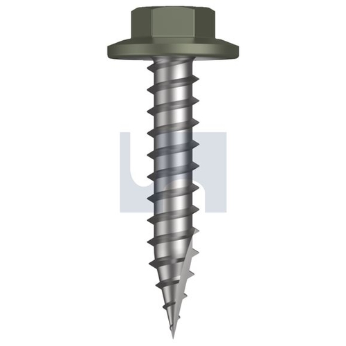 Type 17 Flanged Hex - TMAW4FH1211030 - Pack 1000 - Mangrove - Cl4