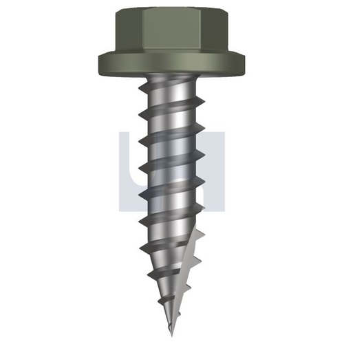 Type 17 Flanged Hex - TMAW4FH1410030 - Pack 1000 - Mangrove - Cl4