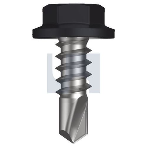 AS3566 - METAL SDS FLANGED HEX HEAD - TMOM4FH0818012 - Pack 1000