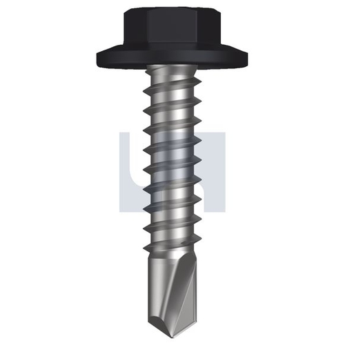 AS3566 - METAL SDS FLANGED HEX HEAD - TMOM4FH1214025 - Pack 1000