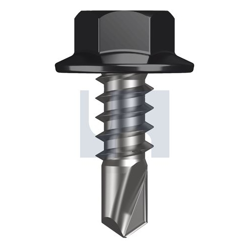 Hobson BDX METAL SDS FLANGED HEX HEAD - TMOM9FH0818012 - Pack 1000