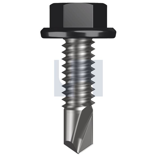 Hobson BDX METAL SDS FLANGED HEX HEAD - TMOM9FH1420022 - Pack 1000