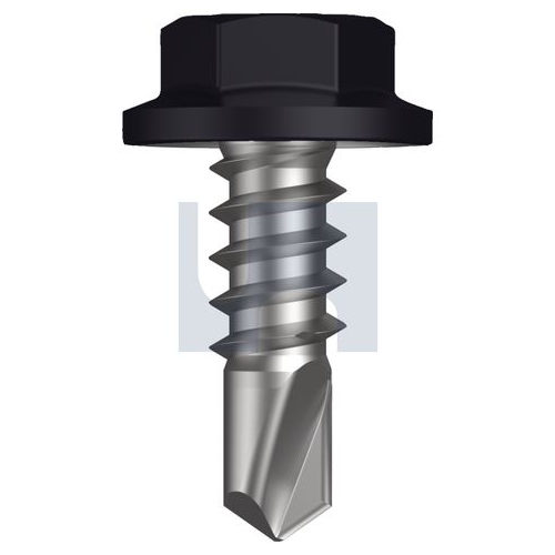 AS3566 - METAL SDS FLANGED HEX HEAD - TNSM4FH0818012 - Pack 1000