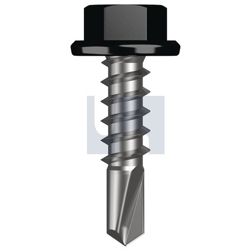 Hobson BDX METAL SDS FLANGED HEX HEAD - TNSM9FH1410025 - Pack 1000