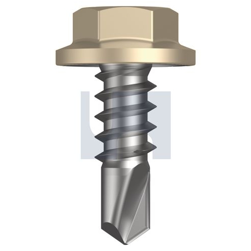 AS3566 - METAL SDS FLANGED HEX HEAD - TPAM4FH0818012 - Pack 1000