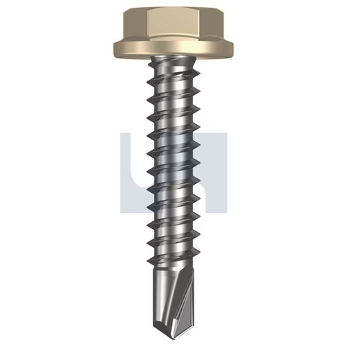AS3566 - METAL SDS FLANGED HEX HEAD - TPAM4FH1016025 - Pack 1000