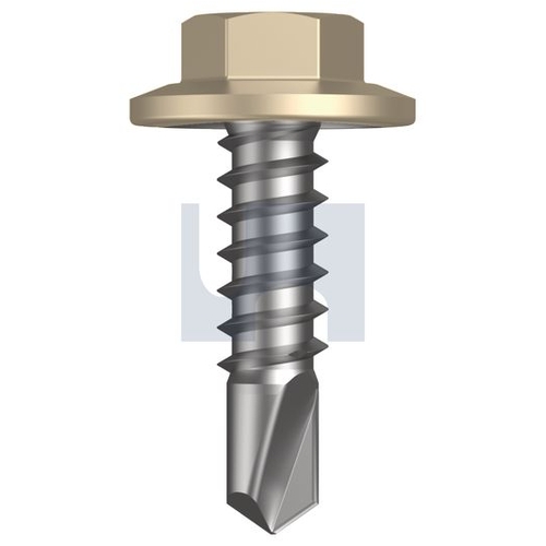 AS3566 - METAL SDS FLANGED HEX HEAD - TPAM4FH1214020 - Pack 1000