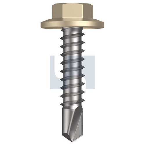 AS3566 - METAL SDS FLANGED HEX HEAD - TPAM4FH1214025 - Pack 1000