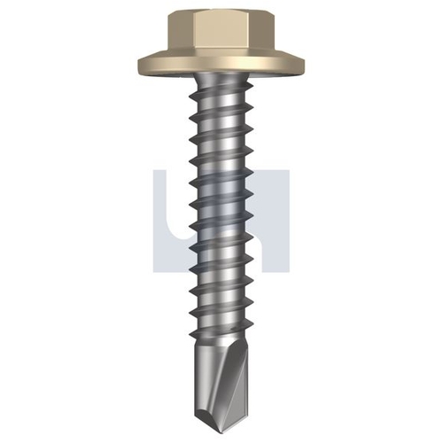 AS3566 - METAL SDS FLANGED HEX HEAD - TPAM4FH1214030 - Pack 1000