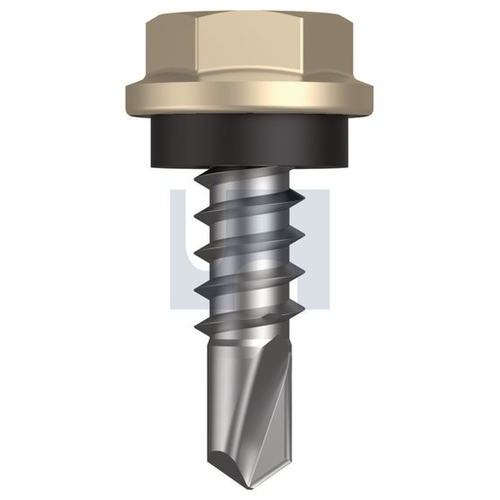 METAL SDS HEX HEAD + WASHER - TPAM4SH1016016 - Pack 1000