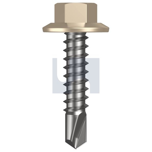 Hobson BDX METAL SDS FLANGED HEX HEAD - TPAM9FH1214025 - Pack 1000