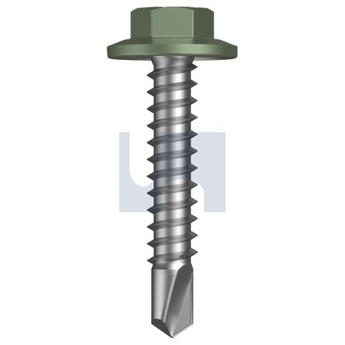 METAL SDS FLANGED HEX HEAD - TPEM4FH1214030 - Pack 1000