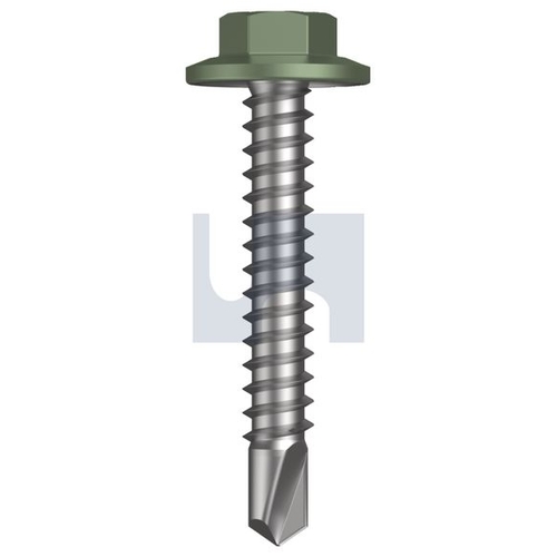 METAL SDS FLANGED HEX HEAD - TPEM4FH1214035 - Pack 1000