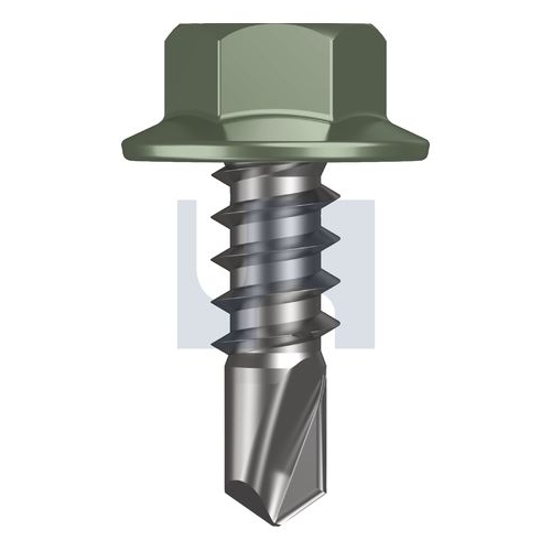 Hobson BDX METAL SDS FLANGED HEX HEAD - TPEM9FH0818012 - Pack 1000