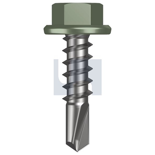 Hobson BDX METAL SDS FLANGED HEX HEAD - TPEM9FH1410025 - Pack 1000