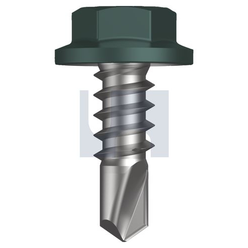 METAL SDS FLANGED HEX HEAD - TPLM4FH0818012 - Pack 1000
