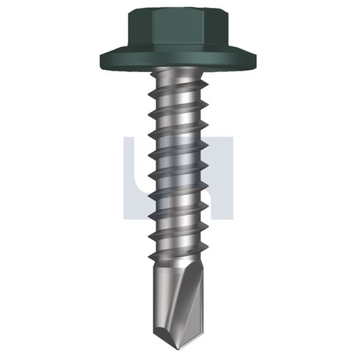 METAL SDS FLANGED HEX HEAD - TPLM4FH1214025 - Pack 1000