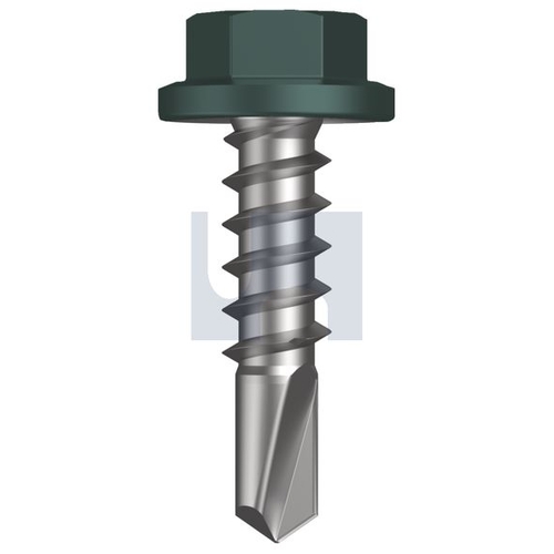 METAL SDS FLANGED HEX HEAD - TPLM4FH1410025 - Pack 1000