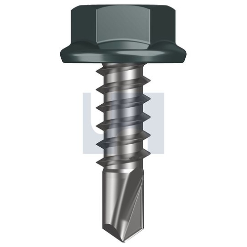 Hobson BDX METAL SDS FLANGED HEX HEAD - TPLM9FH1016016 - Pack 1000