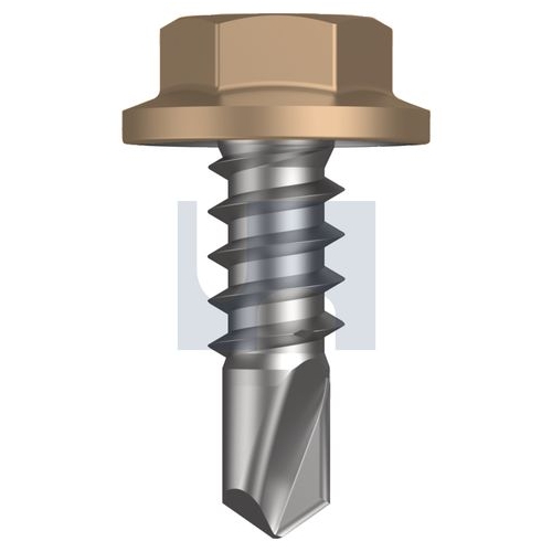 METAL SDS FLANGED HEX HEAD - TPTM4FH0818012 - Pack 1000