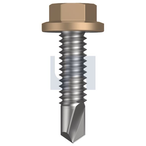 METAL SDS FLANGED HEX HEAD - TPTM4FH1420025 - Pack 1000