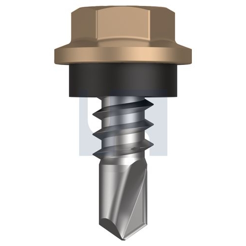 METAL SDS HEX HEAD + WASHER - TPTM4SH0818012 - Pack 1000