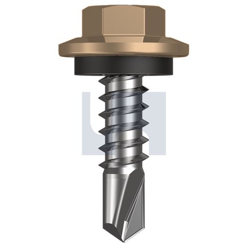 METAL SDS HEX HEAD + WASHER - TPTM4SH1214020 - Pack 1000