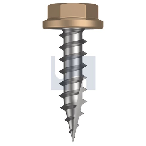 TYPE 17 FLANGED HEX HEAD - TPTW4FH1012020 - Pack 1000