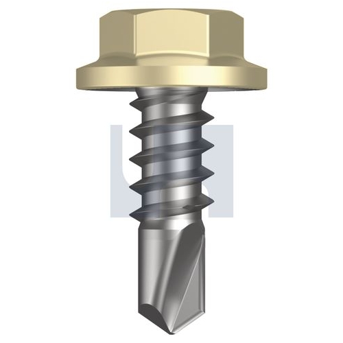 METAL SDS FLANGED HEX HEAD - TSAM4FH0818012 - Pack 1000