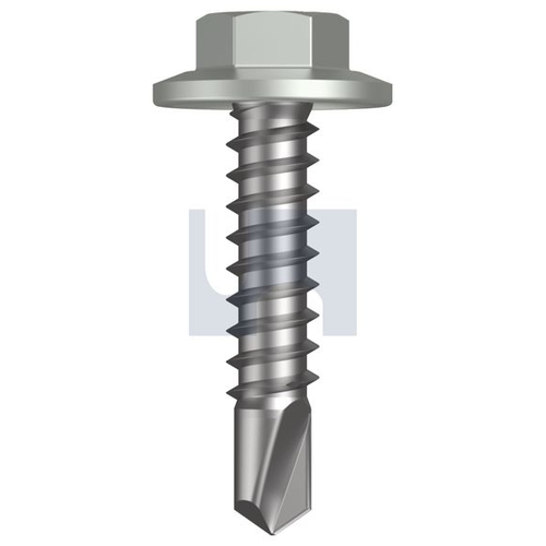 METAL SDS FLANGED HEX HEAD - TSGM4FH1214025 - Pack 1000