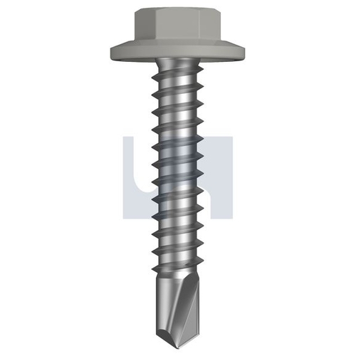 METAL SDS FLANGED HEX HEAD - TSOM4FH1214030 - Pack 1000