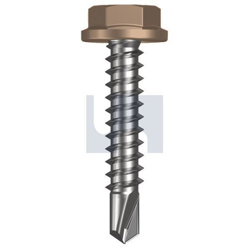 METAL SDS FLANGED HEX HEAD - TSTM4FH1016025 - Pack 1000