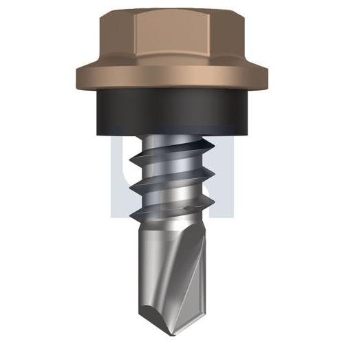 METAL SDS HEX HEAD + WASHER - TSTM4SH0818012 - Pack 1000
