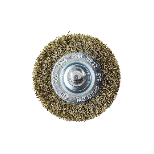 50mm Spindle-Mounted Wheel Brush Pack of 5