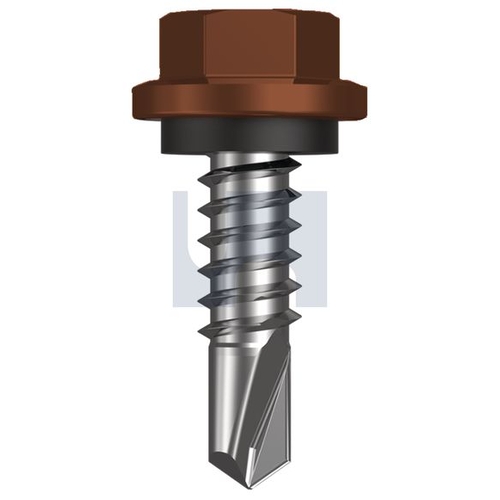 METAL SDS HEX HEAD + WASHER - TTEM4SH1414022 - Pack 1000
