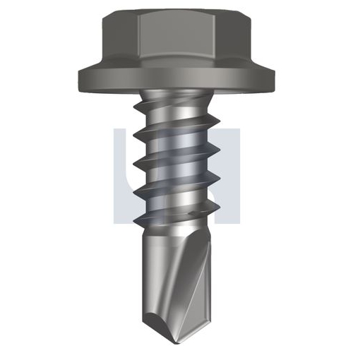Hobson METAL SDS FLANGED HEX HEAD - TWAM4FH0818012 - Pack 1000