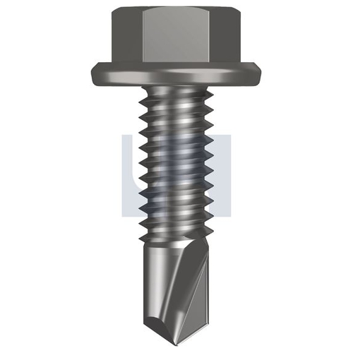 Hobson BDX METAL SDS FLANGED HEX HEAD - TWAM9FH1420022 - Pack 1000