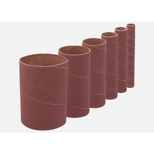 Pack of 10 - 20 (3/4") x115mm (4-1/2") Klingspor Aluminium Oxide Abrasive Bobbin/ Sleeves for Bobbin Sander