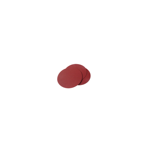 5 Pack- 610 (24") Red Aluminium Oxide Hook and Loop Velcro Paper Sanding Disc No Hole #40,#60,80,100,120 