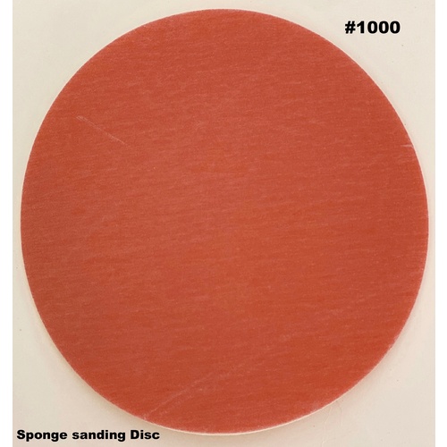 25 Pack -150mm (6") Hook and Loop Foam Sanding Disc 500,800,1000,1500 & 2000 Grits